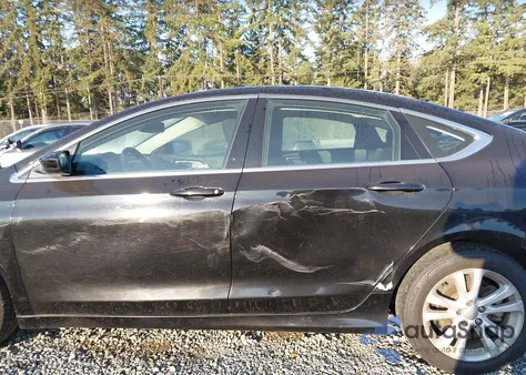 2015 Chrysler 200 Limited z USA, uszkodzony, nr VIN 1C3CCCAB9FN701321